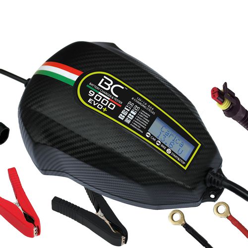Carregador de bateria para automóveis - BC 9000 EVO + - BC Battery Controller - Forelettronica Srl - para moto / portátil / AGM