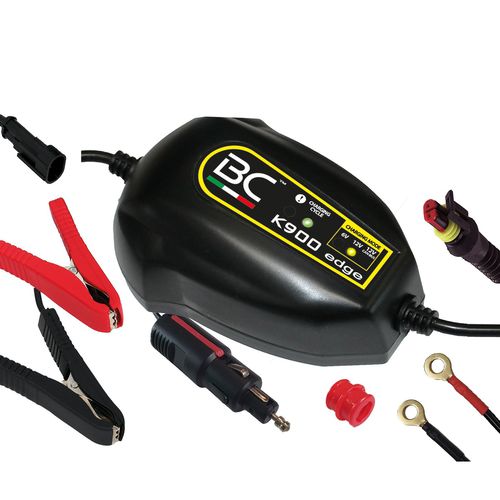 Carregador de bateria para moto - BC K900 EDGE - BC Battery Controller - Forelettronica Srl - de mesa / de lítio / de chumbo-ácido