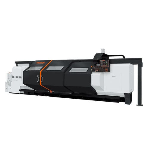Torno CNC - POWER MASTER - Mazak - 8 ferramentas / para peças de grande diâmetro / para uso intensivo