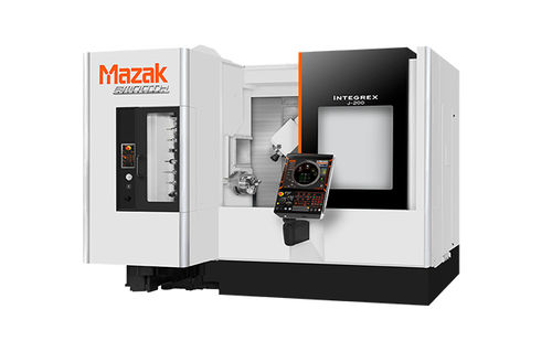 Centro de torneamento e fresamento CNC - INTEGREX j - Mazak