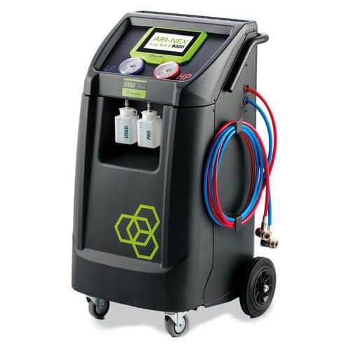 Recicladora de ar condicionado automotivo R134a - AIR-NEX 9320 - Brain Bee S.p.A. - para carros / automática / com impressora