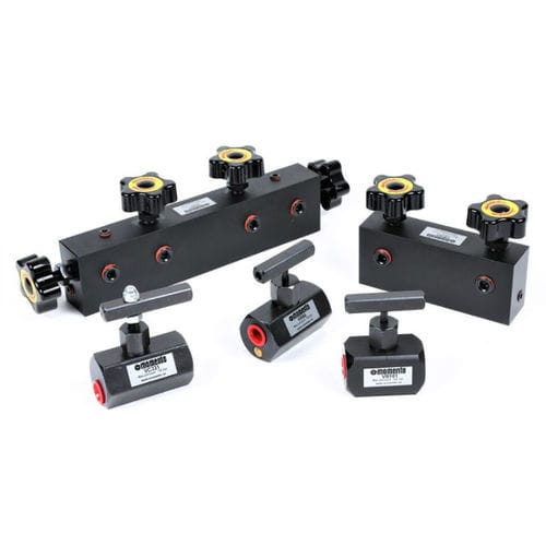Distribuidor manifold de 4 vias - VB series - Momento AB - hidráulico / de bloqueio