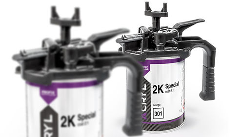 Tinta de acabamento - 2K 2:1 - Multichem Sp. z o.o. - bicomponente / em acrílico / automotiva