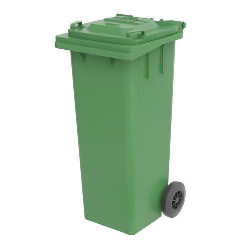 Contêiner de lixo em material plástico - Container 140 - DOLAV - para resíduos urbanos / com tampa / com 2 rodas