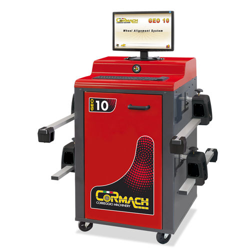 Alinhador de rodas CCD - GEO 10 - Cormach S.r.l. Correggio Machinery - para carros / para caminhão