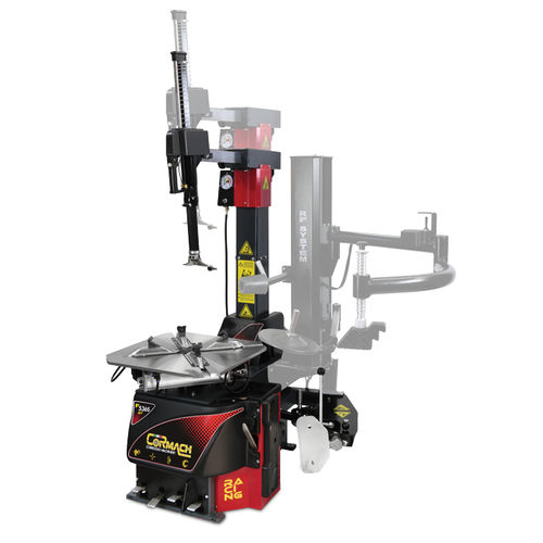 Desmontadora de pneus para carros - F 536S GT RACING MI - Cormach S.r.l. Correggio Machinery - automática / vertical / pneumática