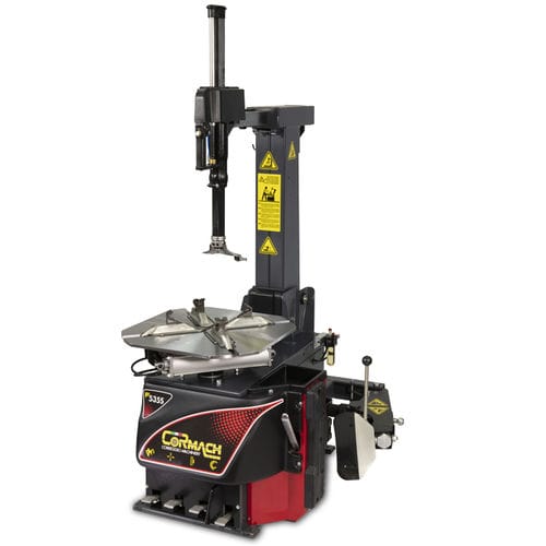 Desmontadora de pneus para carros - F 535 series - Cormach S.r.l. Correggio Machinery - automática / vertical / pneumática
