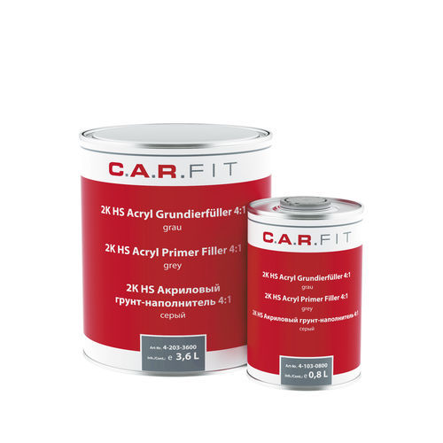 Primer em acrílico - 4-211-0900 - August Handel GmbH - CARFIT - de revestimento / bicomponente / para aço