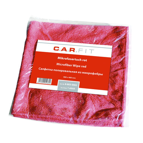 Lencos umedecidos de limpeza em microfibra - 8-803-0002 - August Handel GmbH - CARFIT - para aplicações industriais