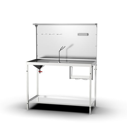 Mesa de trabalho em aço inoxidável - Painty-01 - B-TEC GmbH