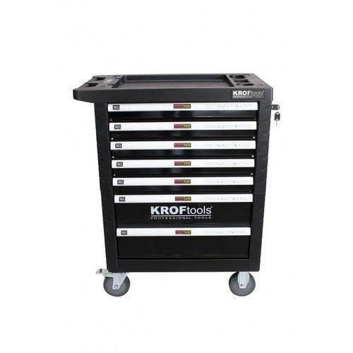 Carrinho de oficina 7 gavetas - 8611 - KROFtools Professional Tools
