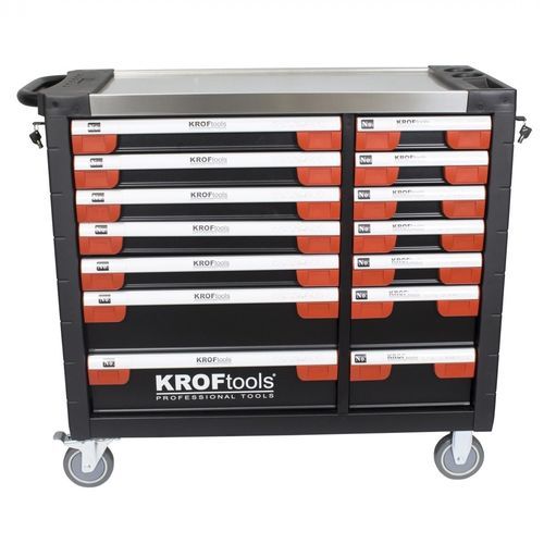 Carrinho de oficina 7 gavetas - 8660 - KROFtools Professional Tools