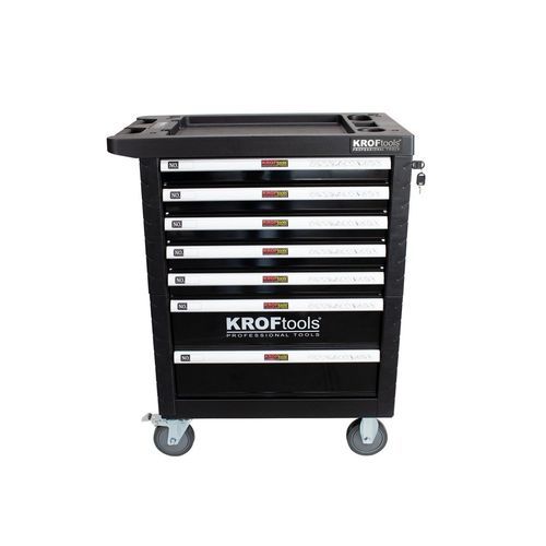 Carrinho de oficina 7 gavetas - 8500PRE - KROFtools Professional Tools
