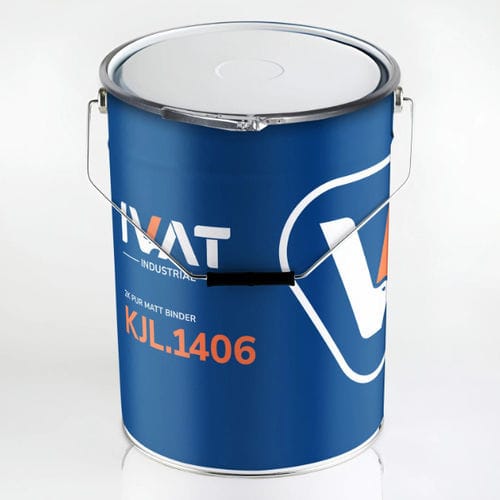 Revestimento de proteção - BINDER PUR MATT - IVAT Coatings Srl - em poliuretano / para metal / industrial