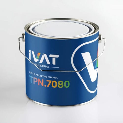 Revestimento de proteção - MATT BLACK ENAMEL - IVAT Coatings Srl - em nitrilo / sintético / de luz