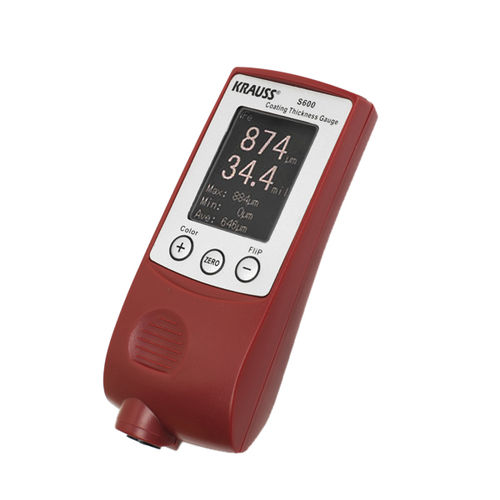 Medidor de espessura de revestimento - S600 - KRAUSS TOOLS GmbH - portátil / com display digital / com calibração automática