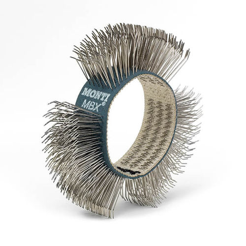 Escova em correia - MBX® Stainless Blue Coarse - Monti-Werkzeuge GmbH, Part of Monti Group - de acabamento / para tratamento de superfícies / em aço inoxidável