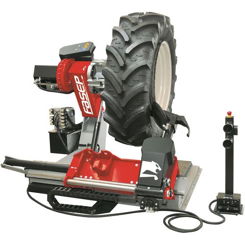 Desmontadora de pneus para caminhão - RGU56E.XLA - FASEP 2000 SRL - para veículo agrícola / automática / horizontal