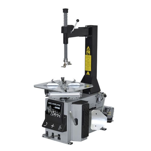 Desmontadora de pneus para carros - SL 11 SILVERLINE - GIULIANO INDUSTRIAL S.p.A. - semiautomática / vertical / pneumática