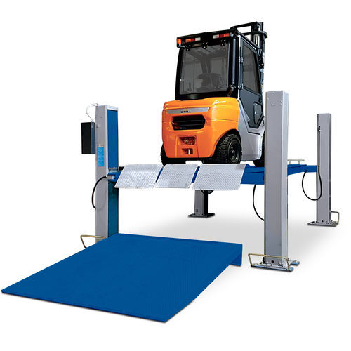 Elevador automotivo de 4 colunas - KP175E - Ravaglioli - eletromecânico / para empilhadeira / com plataforma