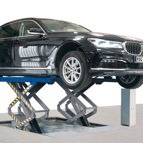 Elevador pantográfico de dupla tesoura - RAV510IQ - Ravaglioli - 3,5 toneladas / eletro-hidráulico / para carros