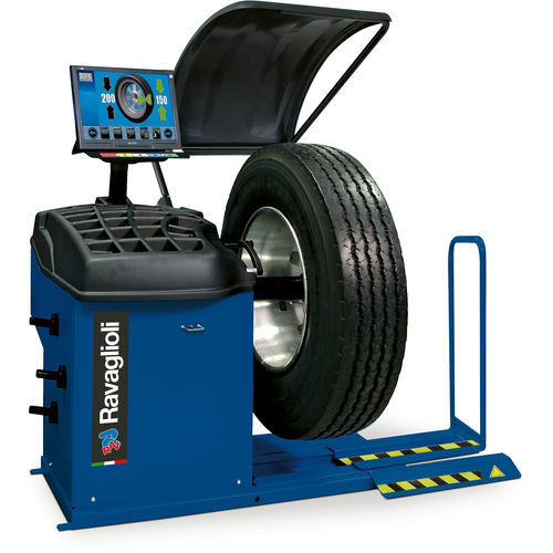Balanceadora de rodas para caminhão - GTL4.140RC - Ravaglioli - para carros / semiautomática