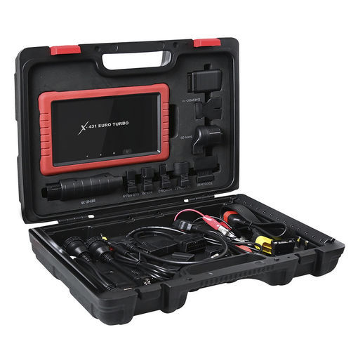 Scanner automotivo OBD2 - X-431 EURO TURBO - LAUNCH Europe GmbH - USB / para programação de ECM / para reinicialização