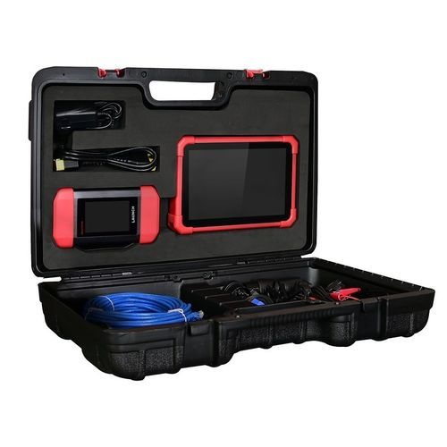 Scanner automotivo OBD2 - X-431 EURO LINK - LAUNCH Europe GmbH - Wi-Fi / para programação de chaves IMMO / para teste de atuadores