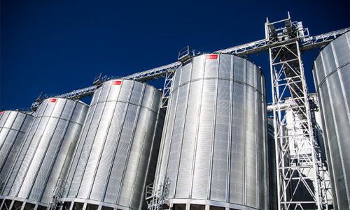 Silo para tremonha - Mysilo - galvanizado / em aço de alta resistência