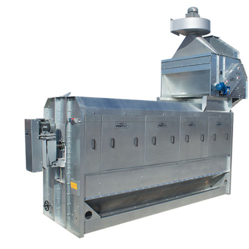 Máquina de limpeza para matérias secas - Mysilo - com escova / automática / para a indústria alimentícia