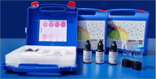 Kit de teste colorimétrico - GHT100F - Apura s.r.l. - de alcalinidade / de dureza / de dureza da água