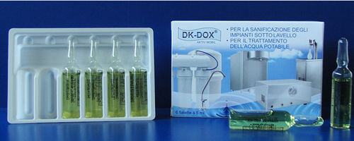 Biocida de dióxido de cloro - DK-DOX Mobil - Apura s.r.l. - para tratamento de águas