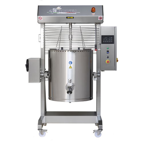 Cozedor industrial para molho - C100CSEIA - De Danieli snc - para frutas / em aço inoxidável / com misturador