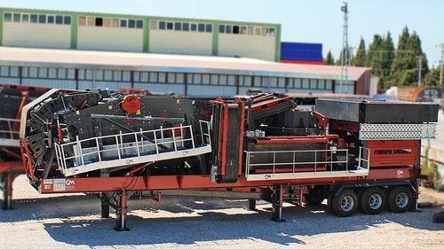 Britador de impacto de eixo vertical - GNR MVSI 900 - GENERAL MAKINA - móvel / para produção de areia / secundário