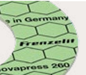 Papelão hidráulico em fibra de aramida - Novapress® 260 - Epidor Seals & Rubber Technology - em NBR / para óleo
