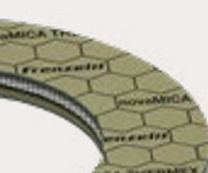 Papelão hidráulico em aço inoxidável - NovaMICA® THERMEX - Epidor Seals & Rubber Technology - de resina / em mica