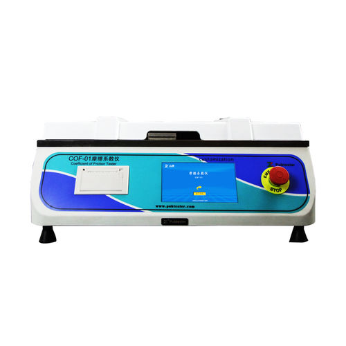 Aparelho de teste de coeficiente de fricção - COF-01 - Pubtester Instruments Co., Ltd - automático / controlado por computador / para placas de plástico