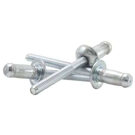 Rebite cego - HS® - STANLEY Engineered Fastening - de cabeça abaulada / de alumínio / estrutural