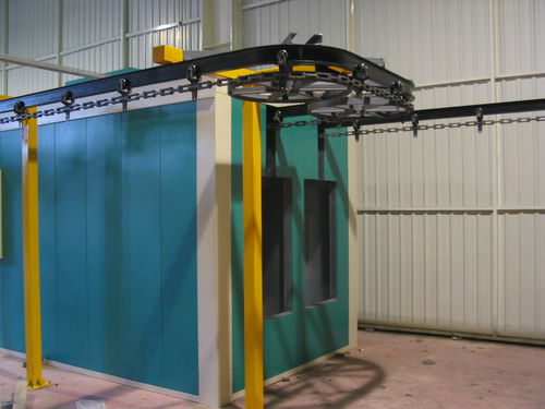 Estufa de câmara - MEP TEKNIK - com esteira transportadora / de pintura a pó / de indução