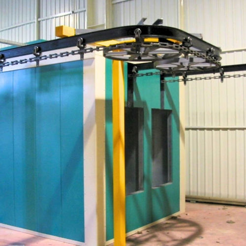 Forno com esteira transportadora - MEP TEKNIK - de cozedura de pintura / de infravermelho