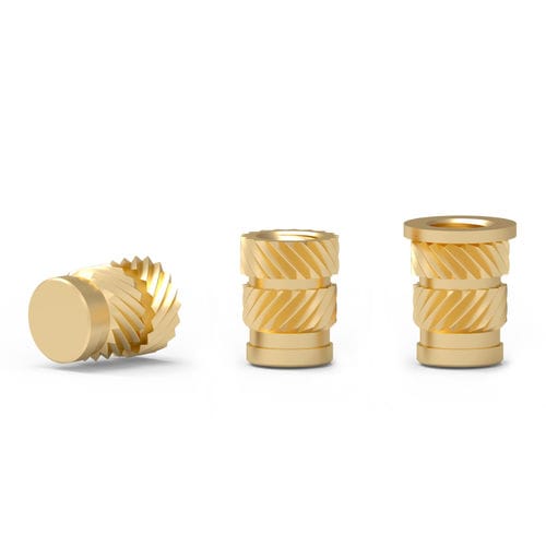 Inserto cego - HT series - Shenzhen In-saiL Precision Parts Co.,Ltd - com rosca / serrilhado / em aço inoxidável
