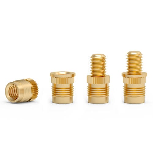 Inserto com rosca - FS series - Shenzhen In-saiL Precision Parts Co.,Ltd - de prensa / serrilhado / em aço inoxidável