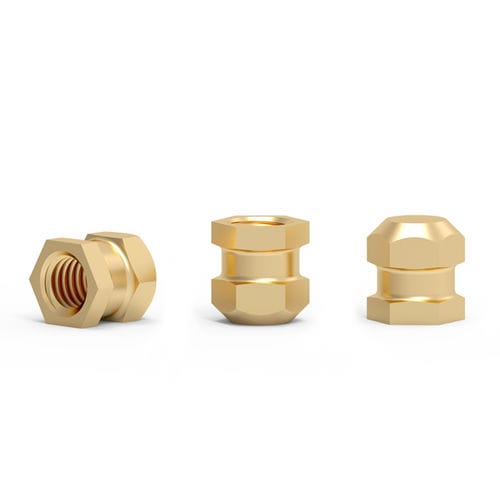 Inserto de espumação - DZ series - Shenzhen In-saiL Precision Parts Co.,Ltd - com rosca / serrilhado / em aço inoxidável
