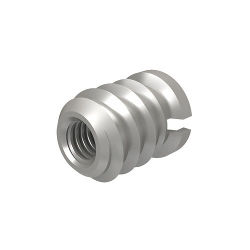 Inserto autorrosqueante - LD series - Shenzhen In-saiL Precision Parts Co.,Ltd - com rosca / em latão / em aço inoxidável
