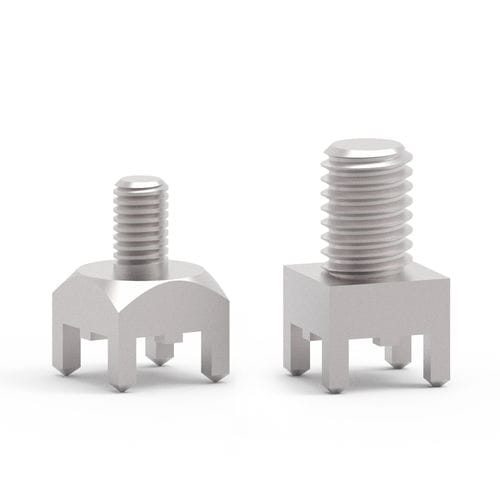 Terminal de soldar com parafuso - THR-EH PE21 - Shenzhen In-saiL Precision Parts Co.,Ltd - retangular / isolado / em latão