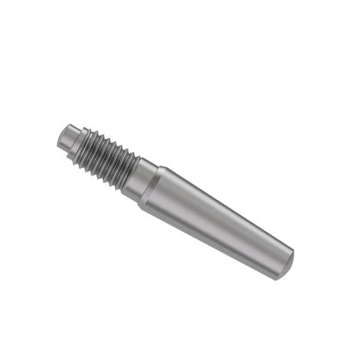 Pino com ponta rosqueada - DIN 258 - Shenzhen In-saiL Precision Parts Co.,Ltd - cônico / em aço inoxidável / para tomada