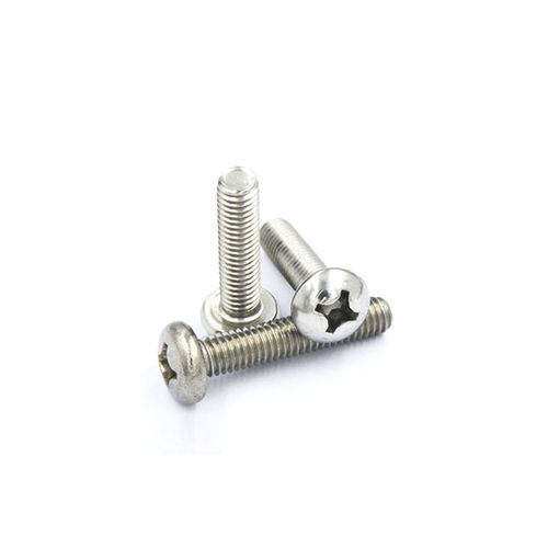 Parafuso de cabeça panela - GB818-85 - Shenzhen In-saiL Precision Parts Co.,Ltd - Phillips / em aço inoxidável / DIN