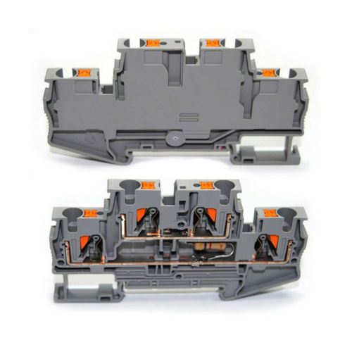 Bloco de resistores para trilho DIN - IS.ACANTO10-0.5k - Boot and Work Corp, S.L.