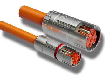 Conector híbrido - IC AUTOMATION - reto / blindado / para rede