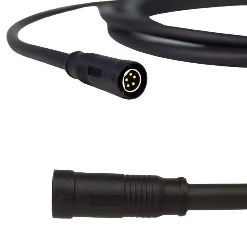 Conector de dados - IC AUTOMATION - de alimentação principal / DIN / reto